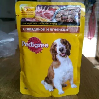 Pedigree Adult Dog Food Canned with Beef and Lamb 100g — photo 2
