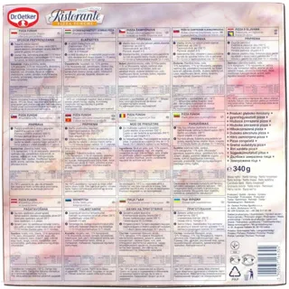 Dr.Oetker Ristorante Funghi Pizza Frozen 370g — photo 2