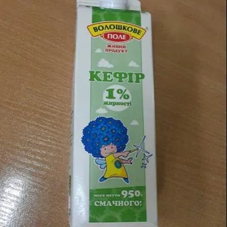 Voloshkove Pole Kefir Pure Pack 1% 950g — photo 5