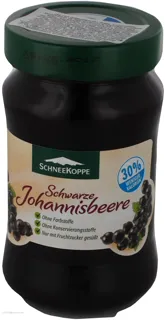 Schneekoppe Black Currant Jam with Fructose 330g — photo 2