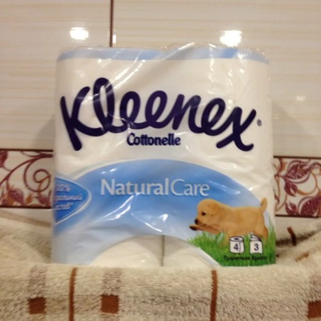 Kleenex Natural Care Scented Toilet Paper 4pcs