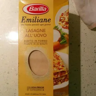 Barilla Lasagne all'Uovo Bolognesi No.199 Egg Lasagna 500g — photo 8