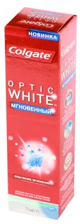 Зубна паста Colgate Optic White Миттєвий ефект 75 мл — фото 4