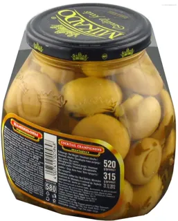 Mikado Whole Marinated Champignon Mushrooms 580ml Jar — photo 4