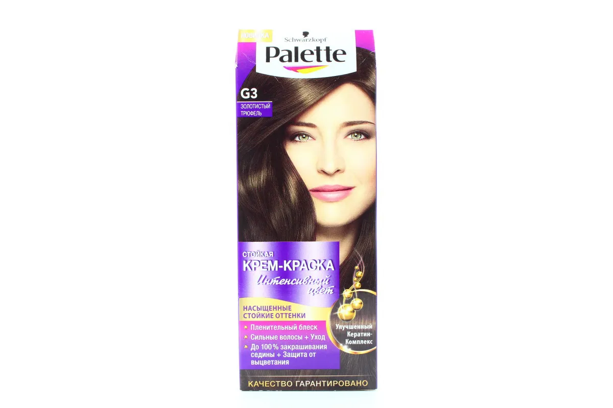 Palette Hair Dye G3 Golden Truffle