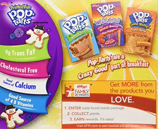 Kelloggs Printed Pleasures Pop Tarts Frosted Sugar Cookie - Limited Edition, 12 Pastries, 21.2 oz Box — photo 8