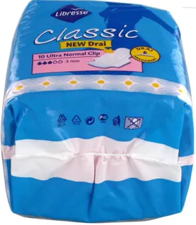 Libresse Classic Ultra Normal Dry Sanitary Pads 10 pcs — photo 3