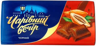 Volshebny Vecher Black Dessert Chocolate 85g — photo 2