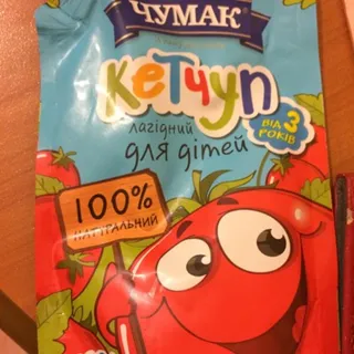 Chumak Tender Ketchup for Children 200g — photo 2