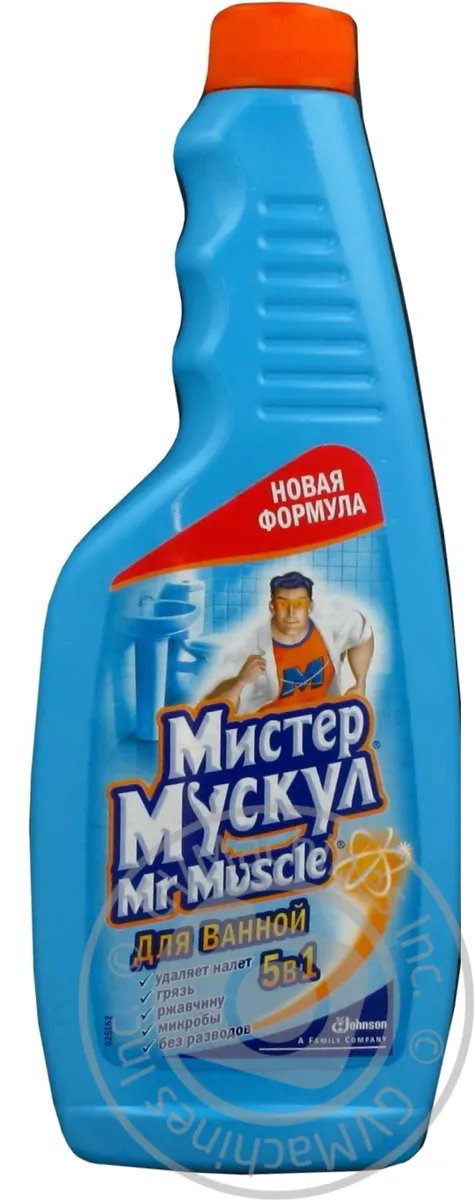 Засіб Містер Мускул Експерт 5в1 для ванної запаска 500мл