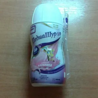PediaShur 1.0 Dietary Product Strawberry Flavor 200ml x12 — photo 5
