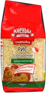Zhmenka Parboiled Rice 1 kg — photo 2