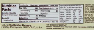 Hersheys Giant Cookie-n-Creme Bar 184g (6.50oz) - American — photo 2