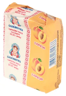 Slavyanochka curd mass with dried apricot 10% 200g — photo 2