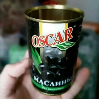 Маслини Oskar чорні без кісточки, жерстяна банка 300г — фото 7