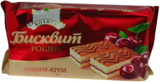 Roshen Cherry Cream Biscuit 300g — photo 5