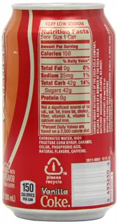 Coca-Cola Vanilla Flavored Drink 355 ml (12 pack) — photo 10