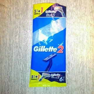 Станок для гоління Gillette-2 одноразовий, 5 шт — фото 5