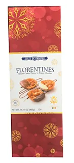 Jules Destrooper Florentines Almond Cookies Dipped in Belgian Chocolate (48 Cookies - 14.11 oz) — photo 5