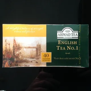 Ahmad Tea English No.1 Black Tea 40 Bags — photo 4