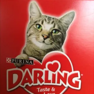 Darling dry cat food meat/vegetables k/u, 300 g — photo 2