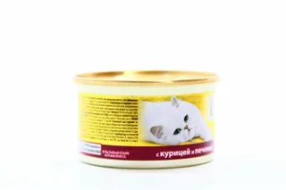 Friskies Cat Food Chunks in Sauce Chicken, Heart, Liver Hermet Gold 24*85g — photo 7