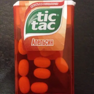 Tic Tac Orange Breath Freshening Dragees 16g — photo 6
