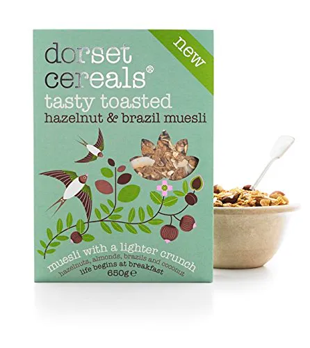 Dorset Cereals Смачний смажений Бразилія і фундук