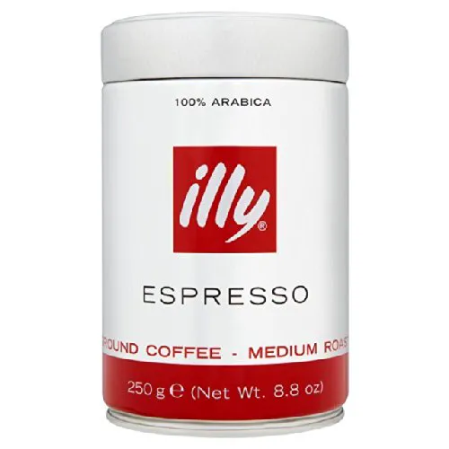 Illy Мелена кава еспресо 250 г