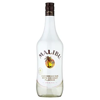 Liquor Malibu 21% 1000ml glass bottle Scotland — photo 6