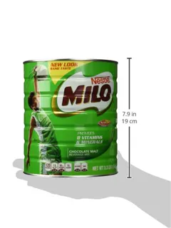 Nestle Milo Chocolate Malt Drink Mix Jumbo 3.3 lb Can (1.5 kg) — photo 5