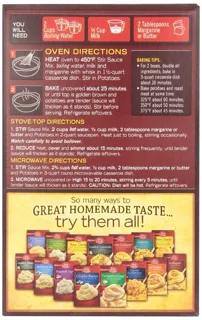 Betty Crocker Картопля гратен, 4,7 унції (3 шт) — фото 4