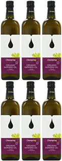 (6 pcs) - Clearspring - Organic Rapeseed Oil | 1000ml | 6 PACK — photo 2