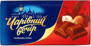 Volshebny Vecher dark dessert chocolate with nuts 85g — photo 6