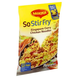 Maggi Так Печеня Руху Сінгапур Каррі Локшина — фото 2