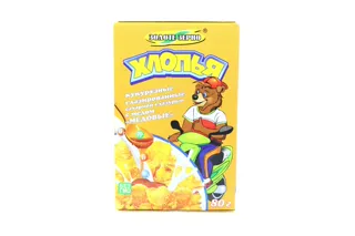 Zolote Zerno Ukrainy Honey Glazed Corn Flakes 80g carton — photo 3
