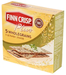 Finn Crisp Rye Crispbread 5 Grains 190g — photo 2