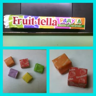 Fruit-tella Rainbow Chewing Candy 42.5g — photo 3