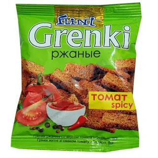 Flint Rye Croutons Tomato Spicy 80g — photo 5