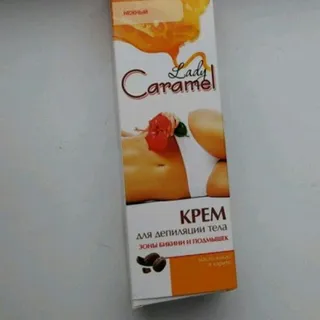 Lady Caramel Bikini and Underarm Depilation Cream 100ml — photo 2