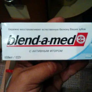 Blend-a-med Anti-Caries Fresh Mint Toothpaste 100ml — photo 4