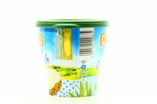 Milkana cream cheese 61% 150g plastic cup — photo 3