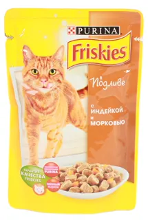 Friskies Turkey and Carrot Cat Food 100g — photo 4