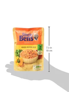 Special Mixed Pepper Microwave Uncle Bens Rice — photo 5