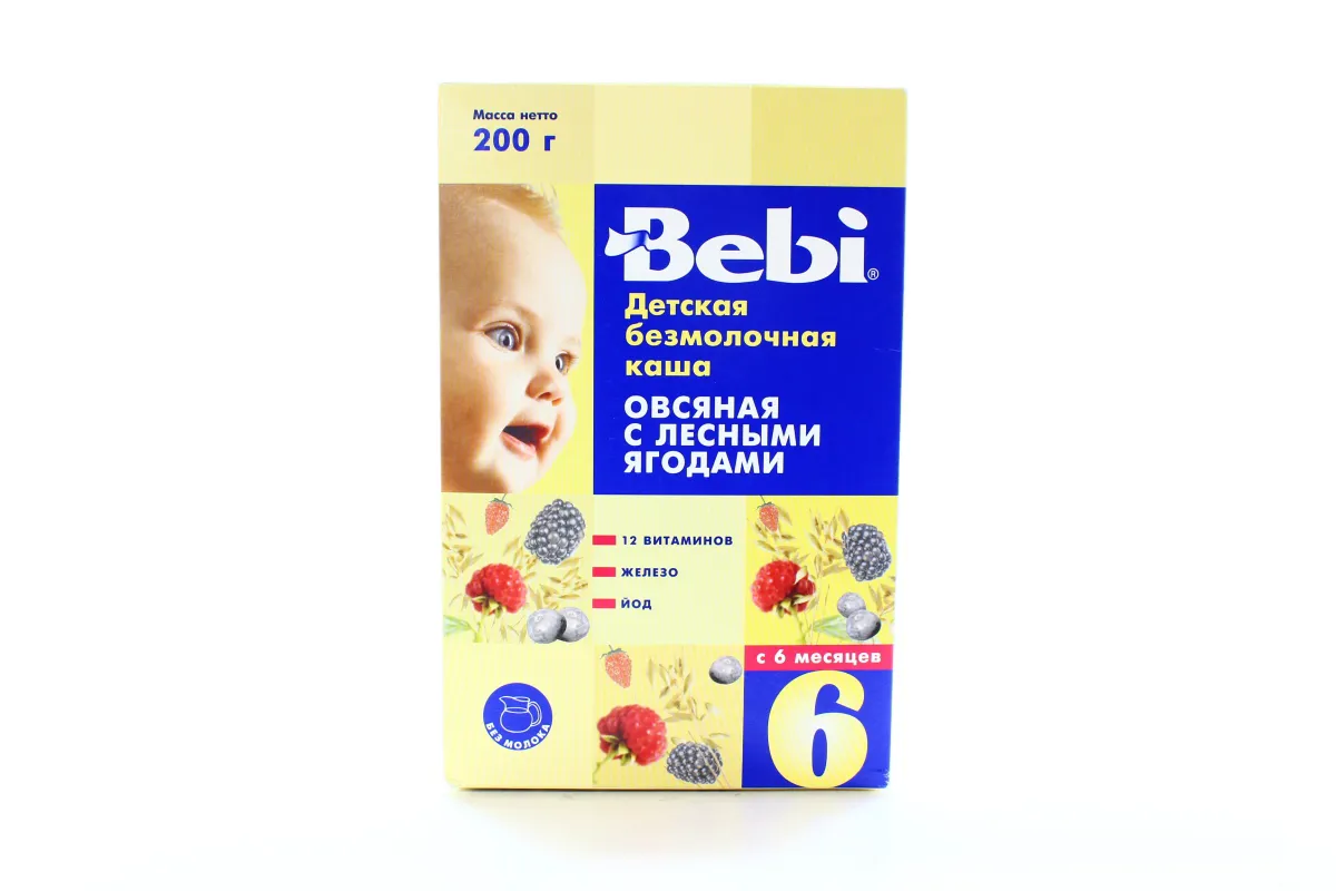 Bebi Oat Porridge with Forest Berries 200g