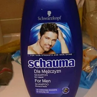 Schauma For Men Shampoo Strength and Volume with Hops Extract Silicone-Free 400ml — photo 4