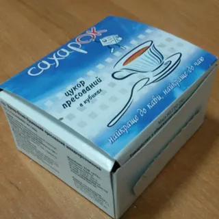 Sakharok Refined Sugar Carton 250g — photo 3