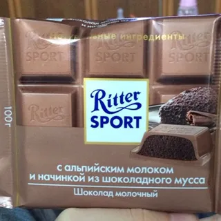 Ritter Sport Alpine Milk Chocolate Cream Mousse — photo 2