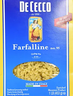 De Cecco Farfalline Pasta Cut No. 95 16 oz Box — photo 3