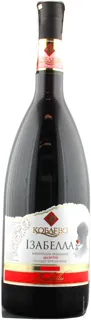 Koblevo Isabella Red Wine Ordinary Dessert Sweet 16% Glass Bottle 700ml — photo 5